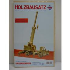 Holzbausatz "Kranwagen" schwer (G)