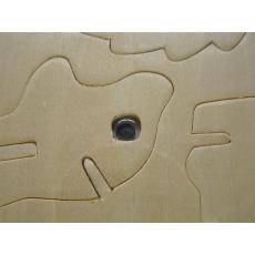 Holzbausatz "Löwe" schwer (G)