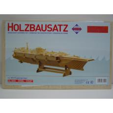 Holzbausatz "Flugzeugträger" schwer (G)