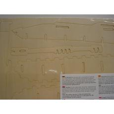 Holzbausatz "Panzer" schwer (G)