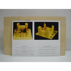 Holzbausatz "Ritterburg" mittelschwer