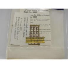 Weinert 3305 Telegrafenmasten, Einzelmasten
