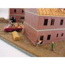 Diorama "Auf dem Bau"