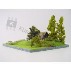 Diorama "Schafe auf der Weide"
