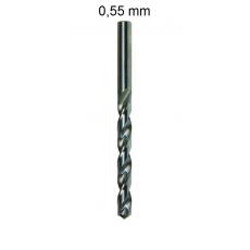 5x Spiralbohrer HSS 0,55 mm DIN 338