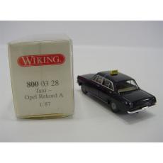 HO 800 03 28 Opel Rekord A Taxi Schwarz