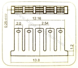 Experimentier Board (Breadboard 400 Pin)