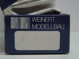 Weinert 0112 Formhauptsignal 2-flügelig, gek, unbel