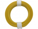 Standart Kabel 0,14 mm² gelb, 10 m Ring