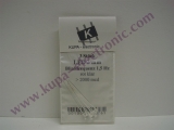 Led 3 mm rot blinkend klar, >2000 mcd, 3 Stk