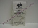 Led 3 mm grün blinkend klar, >2000 mcd, 3 Stk