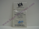 Led 3 mm blinkend blaue Blende >2000 mcd, 3 Stk