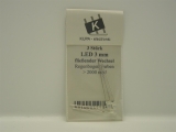 Led 3 mm blinkend regenbogen diffus, >2000 mcd, 3 Stk