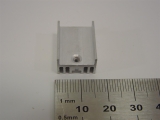 Kühlkörper für TO252 15 x 20 x 10 mm alu