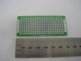 Experimentier Platine 30 x 70 mm (Lochraster 2,54 mm)