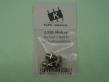LED-Halter 3 mm mit Aussenreflektor