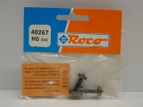 Roco HO 40267 Radsatz RP25 geteilte Achsen 9 mm 2 Stück