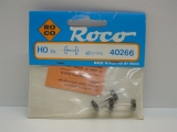 Roco HO 40266 Radsatz RP25 isolierte Achsen 9 mm 2 Stück
