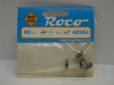 Roco HO 40264 DC RP-25-Radsatz einseitig isoliert 11 mm 2 Stück