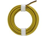 2-adriges Standart-Kabel 0,14 mm² gelb-braun