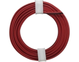 2-adriges Standart-Kabel 0,14 mm² rot-schwarz