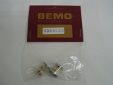 Bemo 5098120 Radsatz m.Zahnrad (2 Stck)