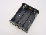 Batterie-Halter 3 x AA paralell mit Klipp