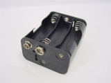 Batterie-Halter 6 x AA Block mit Klipp