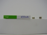 Feinsicherung 5x20mm 630 mA träge