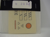 Weinert 2032 Schiebebilder für Vorsignale