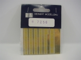Weinert 7256 Schienenfüßchen geätzt, Code 75