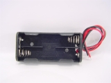 Batterie-Halter 2 x AAA serial mit Kabel