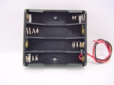 Batterie-Halter 4 x AAA seriall mit Kabel