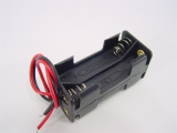 Batterie-Halter 4 x AAA Block mit Kabel