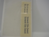 Weinert 4387 Beschriftungssatz "Schwenk-Zement"