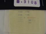 Weinert 9108 Beschriftungssatz BR 71