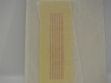 Weinert 9130 Zierlinien rot, RAL 3002