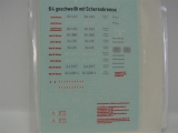 Weinert 9156 Schiebebildersatz für BR 64 geschweißt
