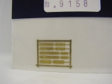 Weinert 9158 Ätz-Lokschilder "DEV Bruchhausen-Vilsen"