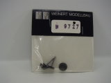 Weinert 9727 H0m-Scheibenradsatz mit Haftreifen *