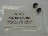 miniTrix 56 6647 00 Radsatz beidseitig isoliert