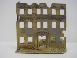Fertigmodell "Stadthaus Ruine" aus Pola Bausatz 166