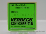 Verbeck H0 Loknummer 03 1043 NS