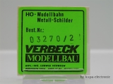 Verbeck H0 Loknummer 03 270 NS