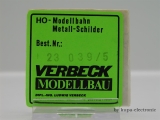 Verbeck H0 Loknummer 23 039 NS