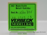 Verbeck H0 Loknummer 38 1343 NS