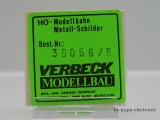 Verbeck H0 Loknummer 39 056 NS