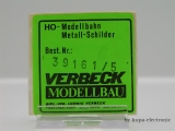 Verbeck H0 Loknummer 39 161 NS