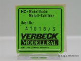 Verbeck H0 Loknummer 41 018 NS
