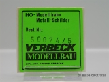 Verbeck H0 Loknummer 50 074 NS